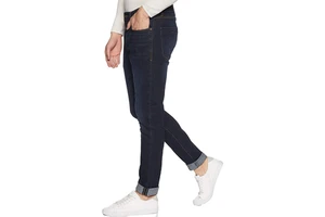 Custom Men's Straight Jeans Casual Trousers Large Size 2026 Quality Design Men's Denim Pants