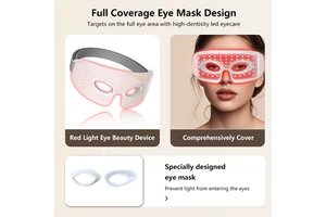Customizable OEM/ODM LED Eye Care Mask, Red Light Therapy Eye Mask
