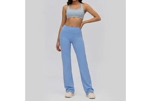 Women's Plus Size Breathable Yoga Pants and Top Set