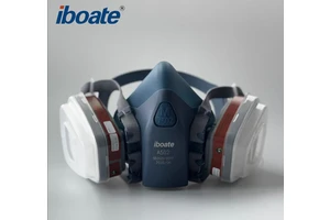 Respirator Safety Protective Organic Vapor Protection Mask Organic Vapor Dual Cartridge Respirator Half-mask Set