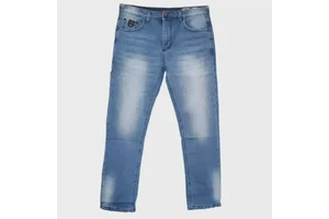 Casual Straight Leg Lightweight Men's Denim Jeans Customized Design Mid Waist Washed Slim Fit Zipper Fly Anti-Pilling Garment