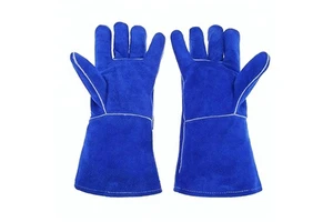 Custom Protective Welding Puncture Resistant Working Leather Safety Gloves
