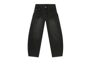 Custom Distressed Jeans Flare Men's Casual Jeans Breathable Washed Denim Jeans Homme