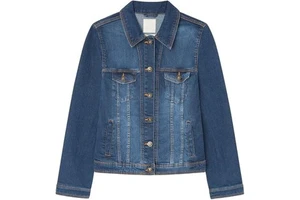 Customizable 100% Cotton Women's Denim Jacket High Quality Breathable Casual Cotton Women's Winter Outer Wear
