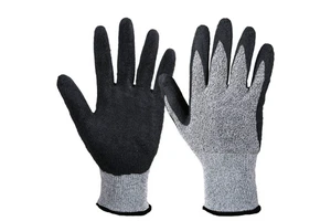 Level 5 Cut Resistant Nitrile Coated Work Gloves Anti Puncture Abrasion Resistant Safety Gloves