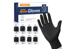 2ct of Pair Nitrile Gloves Individually Wrapped Food Grade Disposable Gloves Nitrile Premium Custom Portable Pack 2pcs of Pair