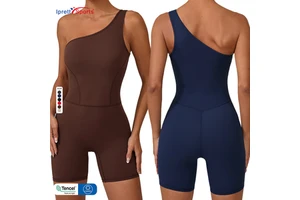 Hot Selling High Quality Women's Slimming Yoga Dance Jumpsuits Quick-dry One Pcs Activewear Breathable Sports Running Jumpsuits