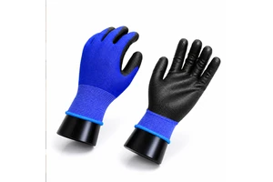 Touchscreen Compatible PU Coated Gloves | Conductive PU Palm Work Gloves for Smart Device Assembly & Logistics