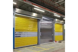 High-Speed Industrial Rapid Door Fast Manufacturing Supply for Various Applications High Speed Clean Room Doors