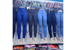 Women's High Waist Breathable Slim Fit Denim Shorts Hip-Lifting Stretch Skinny Pants Ladies' Wholesale Skinny Jeans