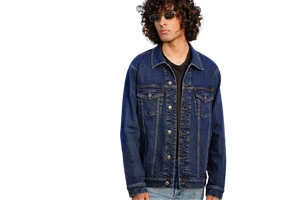 100% Cotton Denim Jackets Men Casual Solid Color Pocket Thin Jacket For Men Style High Quality Clothing Denim Jacket For Man