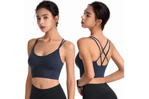 Good Material for Making Clothes Adjustable Design Top Yoga Personalized Yoga Crop Top Yoga Top