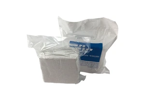 6"x6" Inch Industrial 100pcs Industrial Disposable Laser Sealed Microfiber Antistatic ESD Safety Cleanroom Cleaning Wiper