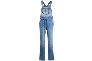 OEM Women's Denim Jeans With Crystal-embellished Denim Dungarees and Detachable Shoulder Strap Jeans Suspender Trousers