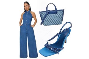 2025 New Arrivals Casual Elegant Sleeveless Button Pocket Wide Leg Denim Pants One Piece Romper Jumpsuit Women Jeans