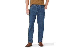 High Quality Custom Plus Size Breathable Quick Dry Streetwear Casual Jeans Men Wholesale Wide Leg Pants Mid Waist Eco-Friendly