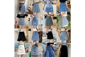 Wholesale Second-Hand Premium Summer Women's Jeans in Various Styles Minimum Order 45kg