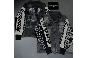 5679/Hot New Women's Autumn Fashion Street Style Clothing Trendy Denim Jacket Fabric with Washing Technology