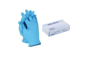 100pcs Per Box One-time Use in Stock Factory Hot Sale CE 388 Disposable Blue or Black Nitrile Gloves for Daily Use