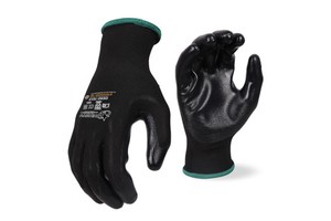 XINGYU SAFETY EN388 4131 CE 13 Gauge Polyester Nitrile Coated Gloves Garden Protective Glove Nitrile Safety Work Hand Gloves