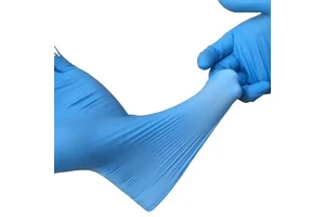 4.0mil Color Optional Disposable Nitrile Glovee Malaysia Blue Nitrile Examination Glovees Powder-free Hand Glovee