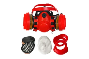 WARTE Advanced Self-Adjusting Safety CE Certified Plastic Protective Mask with Breath Spray Paint 1 Year Warranty