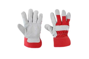Best Style High Quality Leather Safety Gloves Hot Selling Low Price Full Finger Protection Safety Gloves