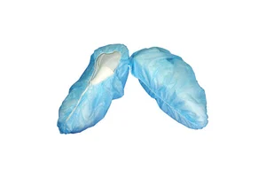 High-Grade Disposable Antistatic Blue Safety Shoe Covers Waterproof Short Medical Lab Use Multi-Use KAWAZAKI CTS PP Material