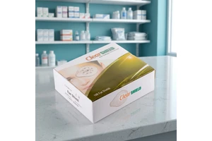 ClearSHIELD Eye Shield 100 Pcs Transparent Post Surgery Protection Medical Use Adults Class I Non Sterile