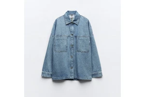 Women's Custom Oversized Long Loose Fit Denim Jackets Casual Style For Autumn Season Wholesale