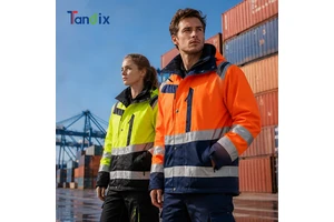 Winter Outdoor Waterproof High Visibility Reflective Safety Coat Workwear Construction Mining Coal Oil Gas Hi Vis Worker Jackets