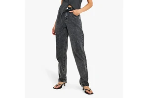 Premium Women Denim Pants Soft Comfortable Stretch Cotton Blend Trousers Perfect for Casual Streetwear Office Travel