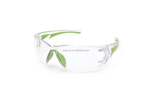 Wejump ANSI Z87.1 Anti-Scratch PC Lens Rubber Leg Safety Goggles UV protection Riding Goggles CE EN16321Safety Glasses