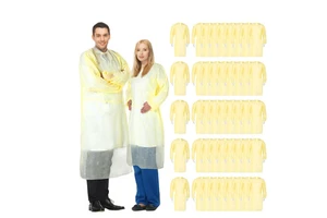 Esthetician Disposable Plastic Non-Woven ESD Universal Cleanroom Class II Sanitary 10kg/Carton 55g Fall Fabric Apron Safety