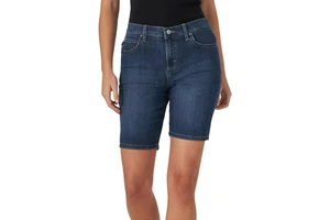 Premium Quality European American Vintage Washed Denim Shorts Women Casual Breathable Windproof 100% Cotton Mid Waist Straight