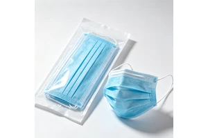Cost-effective Disposable Protective Mask Triple Layer Non-woven Material Outdoor Travel Face Cover