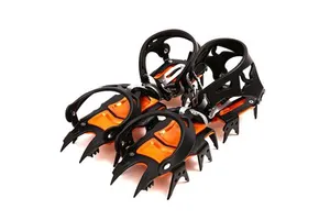 Factory Direct TPU Material 18-Tooth Large Claw Ice Climbing Shoe Cover Special Non-Slip 18-Tooth Tiger Tooth Ice Camping Hiking