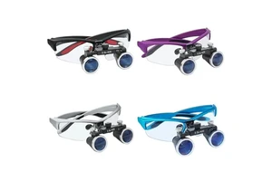 Dental Glasses Type Magnifying Glass 2.5x 3.5X Surgical Head Mounted Magnifying Glass Oral Surgical Mirror Dental Equipment
