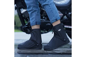 Wear-resistant Portable Rain Shoe Covers Assured Soft Anti-Slip Waterproof RainBoots Adults Zipper Shoe Cover for All Seasons