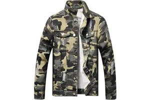 Winter Men's Denim Jacket 100% Cotton Waterproof Windproof Breathable Quick-Dry Smart Casual Stylish