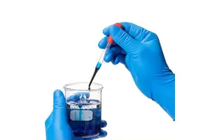 Customized Disposable Nitrile Gloves General Purpose Powder-Free 9 Inch Smooth Durable Flexible Abrasion Resistant Non-Sterile