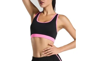 Custom Logo Women's Fitness Sports Bra – Lightweight Athletic Bra for Training, Running and Activewear