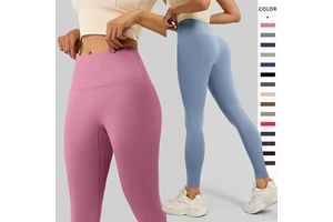 Seamless yoga leggings Leggings High-waisted Four-Way Stretch Breathable Gym Wear Women Sports Running Fitness Yoga Pants OEM
