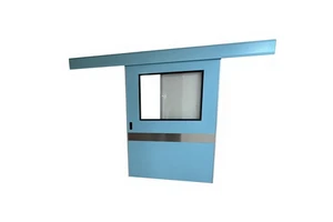 Stainless Steel Frame Antibacterial Airtight Sliding Door for Pharmaceutical Industries Hospital Surgery Room Workshop Interior