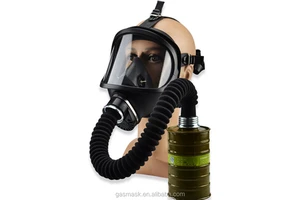 Rubber Poisonous Gas Mask for Personal Protective Equipment Respiratory Facemask