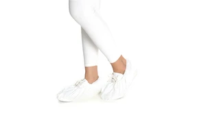 Disposable Shoe Cover White Food Industry Shoe Cover Non Slip Cpe Plastic Waterproof Ce Color Machine Made 3 Years