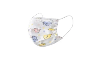Junlong Disposable CE Pink Designed For Girl Mask Kids Protective Mask Children Facemask