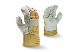 Professional Manufacture Breathable Cowhide Safety Gloves High Quality Water Resistant Safety Gloves