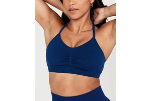 Women's Athletic Sports Bra with Quick Dry Material for Running Training and Workout Sessions
