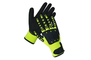 ZONTAL Industrial Cut Resistant Safety Gloves TPR Material Impact Reducing Durable Anti-Slip Breathable for Construction